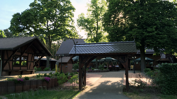 Spreewald Gaststätte auf dem Gurkenradweg