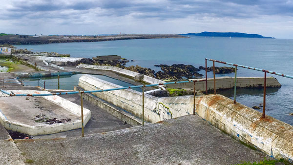 Altes Freibad in Dún Laoghaire